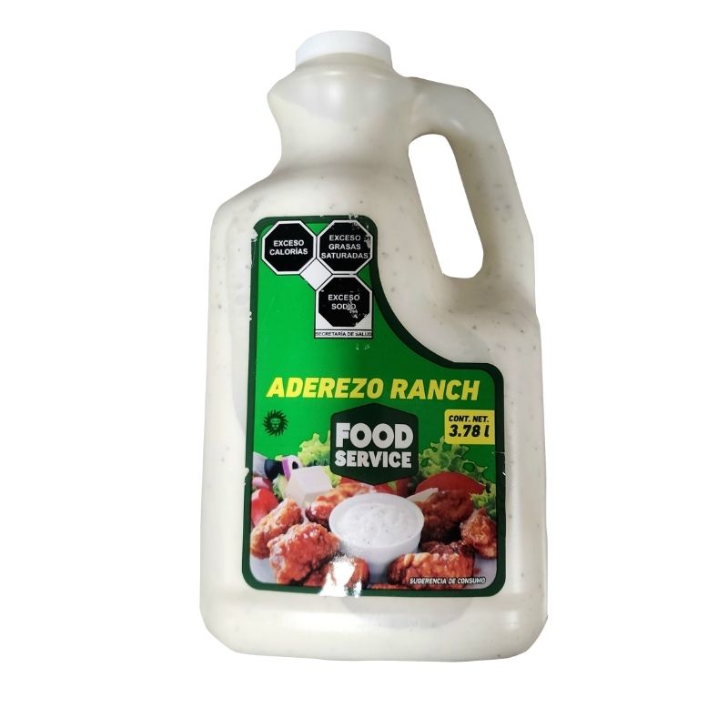 Aderezo ranch food service 3.78 l